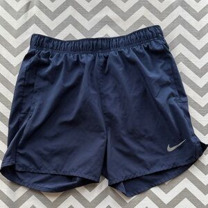 Nike Men's Athletic Shorts - Navy Blue